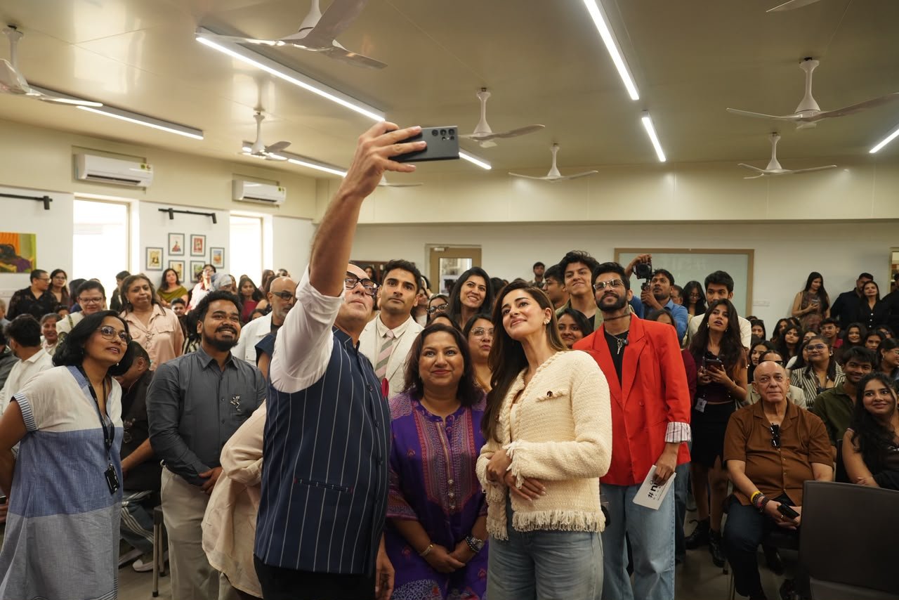ananya panday at nif global bandra
